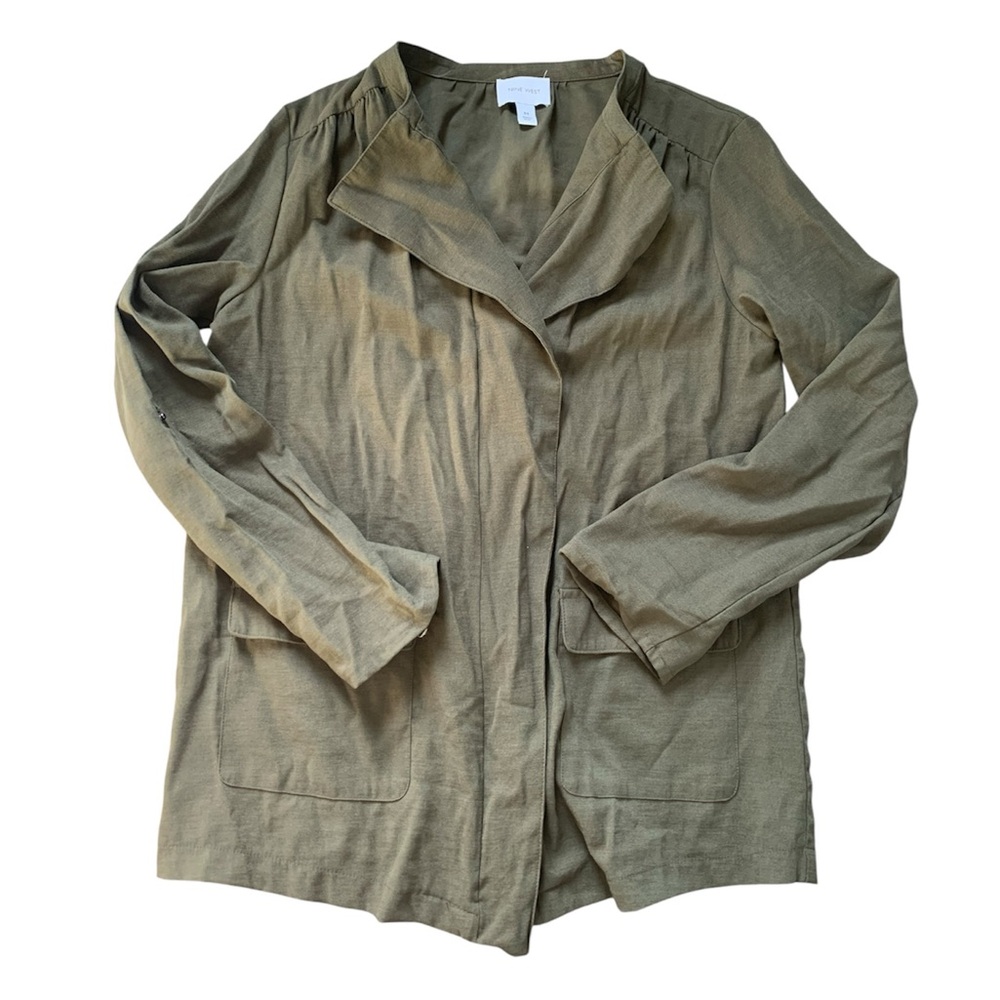 Nine West Olive Green Jacket M